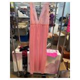 Stardust Large Pink Sheer Gown