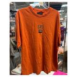 American Eagle Outfitters Orange Graphic T-Shirt