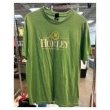 Green Hurley T-Shirt with Logo