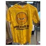 Yellow T-Shirt With Printed Graphic
