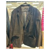 Michael Brandon Pinstripe Blazer XL
