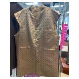 Gold-Toned Gianni Vironi Vest