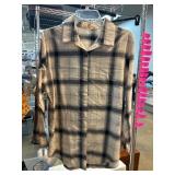 Grace & Emma Medium Plaid Button-Up Shirt