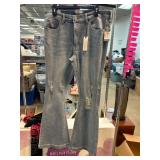 Rue21 Distressed Flared Denim Jeans