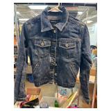 Express Jeans Dark Wash Denim Jacket
