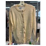 National Acrylic Button-Up Cardigan, Medium