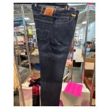 Levi Strauss 505 Jeans, W38 L32, Dark Wash Denim