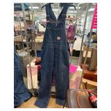 Round House Denim Overalls with Logo Patch