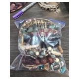 Bag of Assorted Fashion Jewelry Accessories