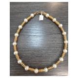Laurabelle Necklace With Beads and Gold-Tone Accen