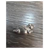 Sterling Silver Flying Pig Charm 10.9g