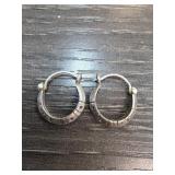 Sterling Silver Hoop Earrings