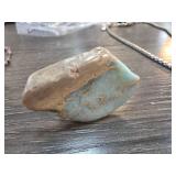 Copper Ring With Natural Stone Base