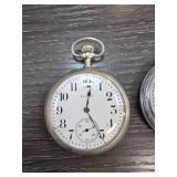 Elgin Pocket Watch with White Dial