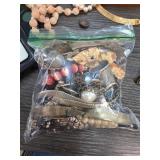 Bag of Mixed Costume Jewelry Assortment