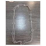 Kendra Scott Silver-Tone Long Necklace