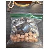 Bag of Mixed Jewelry Items