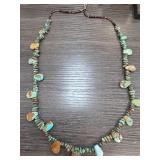Sterling Silver and Turquoise Necklace