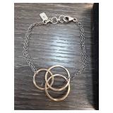 Jai Sterling Silver Link Bracelet