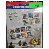 Celebrate the Century 1940s Stamp Sheet