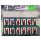 1972 US 8 Cent Christmas Stamps Plate Blocks