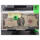 1953 Series A $2 United States Note