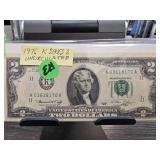 1976 K-Series $2 Uncirculated Federal Note
