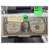 1957 Silver Certificate Star Note Currency