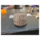 Sterling Silver Multi-Band Designer Ring