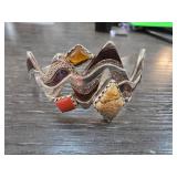 Carolyn Pollack Sterling Silver Cuff Bracelet 34.6