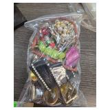 Costume Jewelry Lot in Bag