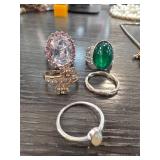 Four Assorted Rings