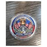 Colorized 250 Years of Freedom Commemorative Coin
