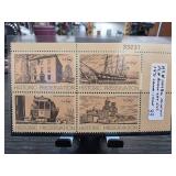 Block of Historic Preservation 8-Cent Stamps