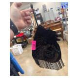 Velvet Beaded Purse by Regal LTD