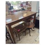 High Top Wooden Table Made in Malaysia