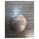 Sterling Silver Oval Locket Pendant