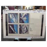 1989 US C125a Mint Plate Block of 4 Stamps