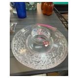 Orrefors Sweden Crystal Candleholder