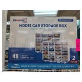 Model Car Storage Box with 43 Slots
