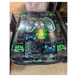Hard-Shell Rolling Suitcase With Game Controller D