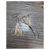 Sterling Silver Dangling Earrings