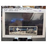 1971 USA Space Issue Stamp Pair