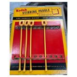 Kodak Stirring Paddle and Television Test Charts
