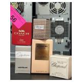 Five Miniature Perfume Bottles