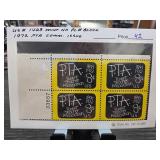 1972 US Scott #1463 PTA Plate Block