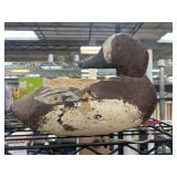 Hand-Painted Wooden Duck Decoy