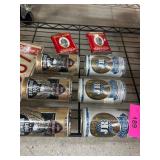 Beer Cans and Tobacco Tins