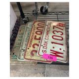 1970s State License Plates