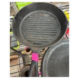 Lodge Cast Iron Grill Pan with USA Markings